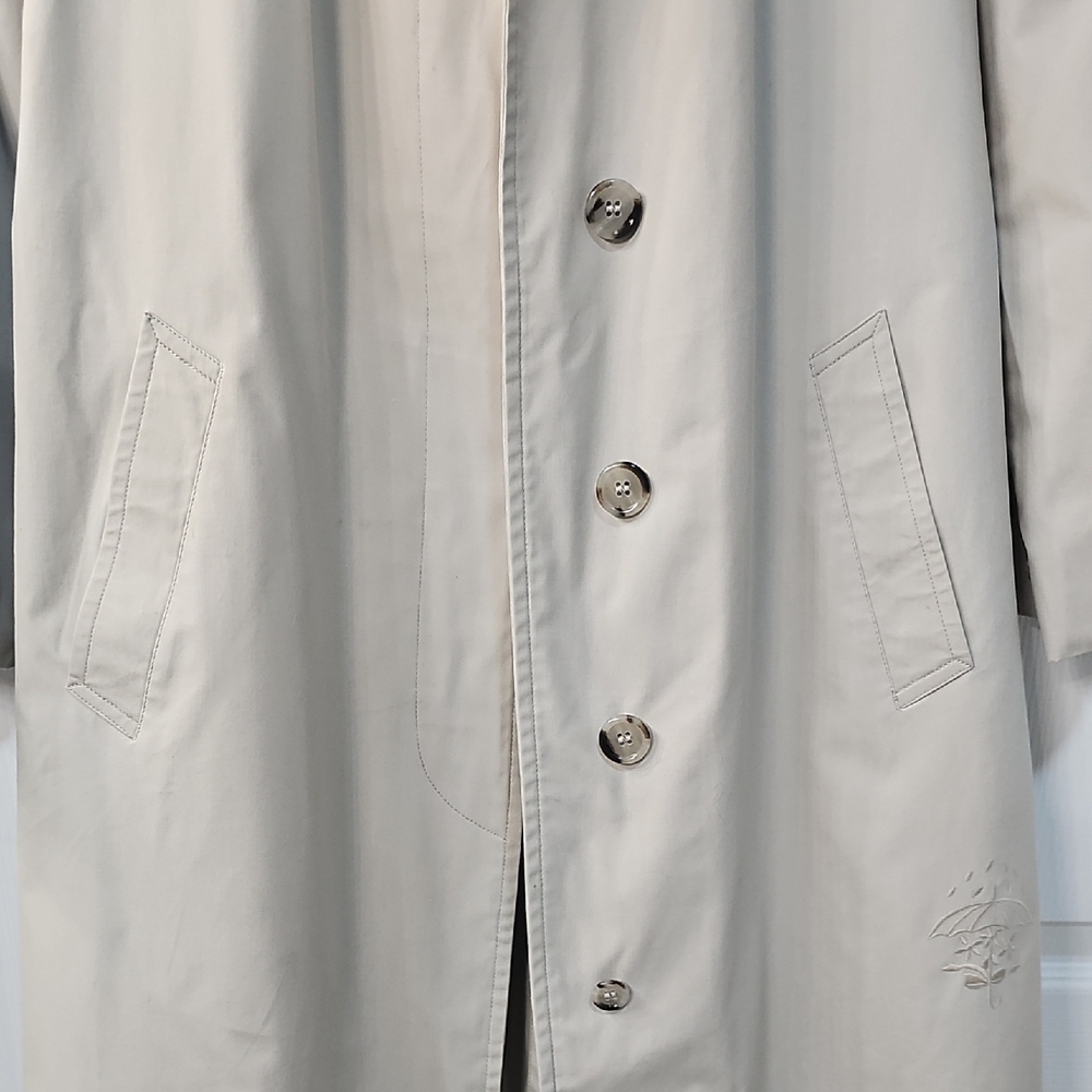 Vintage London Fog Maincoats Hemphill-Wells Calibre Trenchcoat Size 8 - Picture 9 of 12